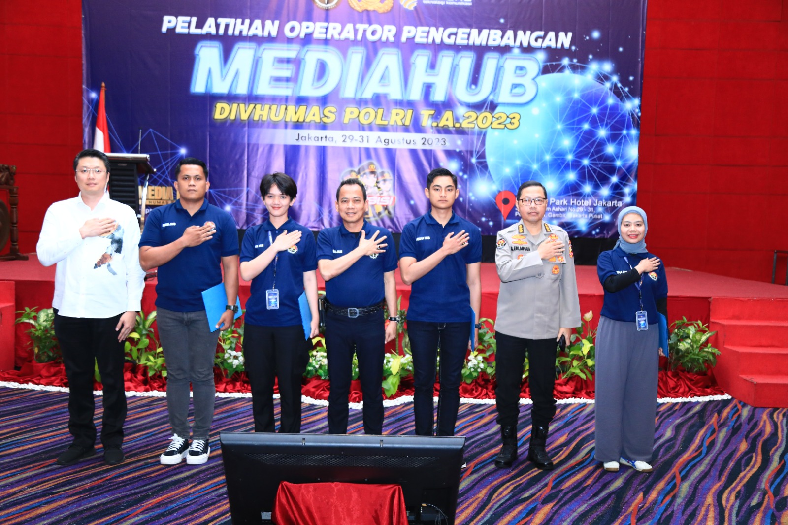 Divisi Humas Polri Telah Sukses Menyelenggarakan Pelatihan Operasional Pengembangan MediaHub Polri tahun 2023