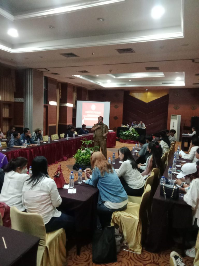 Diskusi publik Gerakan Nusantara Mendukung Cawapres Dr. Hadi Tjahjanto, S.I.P.