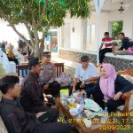 KAPOLSEK BLANAKAN GIAT PATROLI DIALOGIS SAMBANG DAN SILATURAHMI DENGAN MUSPIKA DAN KADES KEC.BLANAKAN, BERIKAN HIMBAUAN DAN PESAN KAMTIBMAS ANTISIPASI KEBAKARAN LAHAN PERKEBUNAN.