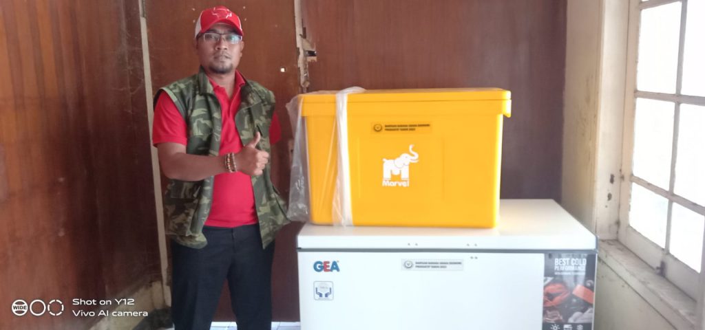 KUD Mina Tambak Jaya Desa Tanjung Tiga Kecamatan Blanakan Menerima Bantuan Dari KKP