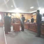 **Rapat Paripurna Ke-X DPRD OKU Gelar Pelantikan dan Pengambilan Sumpah Penggantian Antar Waktu Anggota DPRD**