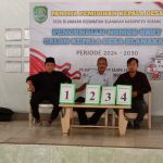 Panitia Pemilihan Kepala Desa Blanakan Kec.Blanakan Kab.Subang Menggelar Pengundian Nomer Urut Calon Kepala Desa Blanakan Priode 2024 -2030