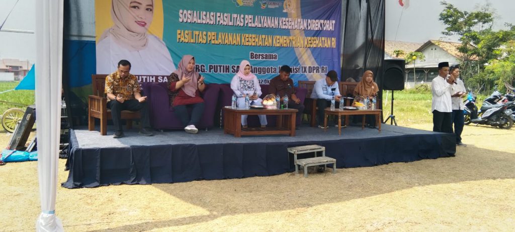 Kementerian Kesehatan bersama mitra Komisi IX DPR RI menggelar kegiatan Sosialisasi Fasilitas Pelayanan Kesehatan