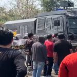 Polres OKU Gelar Simulasi Sistem Pengamanan (Sispam) Kota Menjelang Pemilu 2024