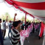 Akibat Pembendungan Sungai Ogan oleh PT. SSP Sumbagsel Sinergi Pelawi. Membuat Masyarakat Oku Marah