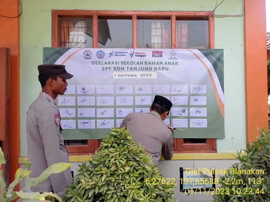Polisi Terus Sosialisasikan Pencegahan Bullying ke Sekolah-sekolah di Kecamatan Blanakan Kabupaten Subang