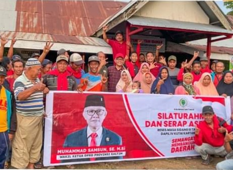 Wakil Ketua DPRD Kaltim Muhammad Samsun Lakukan Reses Silaturahmi dan Serap Aspirasi KUTAI KARTANEGARA