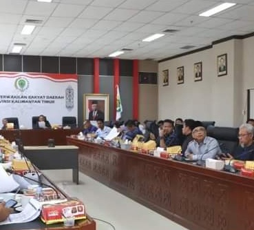 Rapat Banmus Bersama Sekretariat DPRD Kaltim,Bahas Revisi Agenda DPRD Kaltim Masa sidang III Tahun 2023