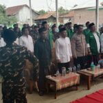 POLSEK BLANAKAN – POLRES SUBANG MENGHADIRI KEGIATAN PEMBUKAAN DIKLATSAR BANSER.