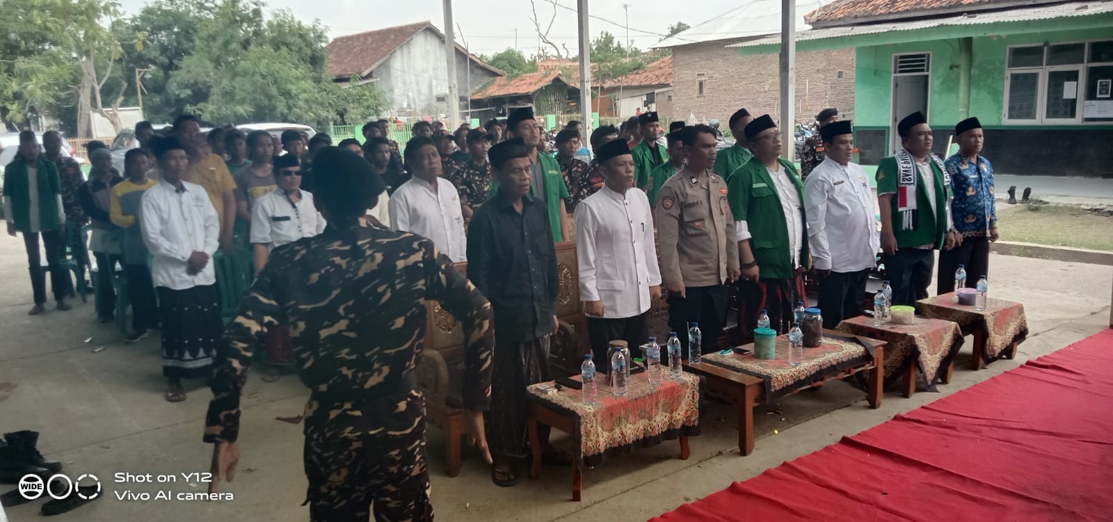 POLSEK BLANAKAN – POLRES SUBANG MENGHADIRI KEGIATAN PEMBUKAAN DIKLATSAR BANSER.