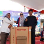 Banjir hadiah doorprize, bazar UMKM, serta melestarikan kebudayaan sunda dalam Milangkala Desa Sukaharja yang ke 40