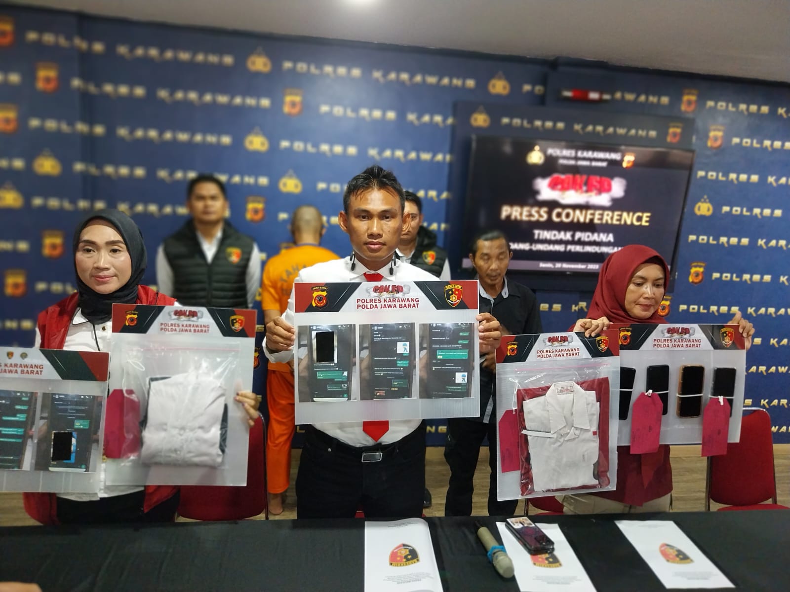 Polres Karawang Ungkap Pelaku Perbuatan Cabul