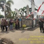 Kapolsek BLANAKAN IPTU ANDRI SUGIANTO S. IP. M. A. P Pimpin Apel Persiapan Pengamanan Kampanye Pilkades tahap 2 pemaparan Visi dan misi Desa Blanakan