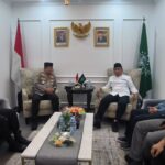 Dikunjungi Kaops NCS, Gus Yahya Nilai Polri Berhasil Jaga Ketentraman Jelang Pemilu