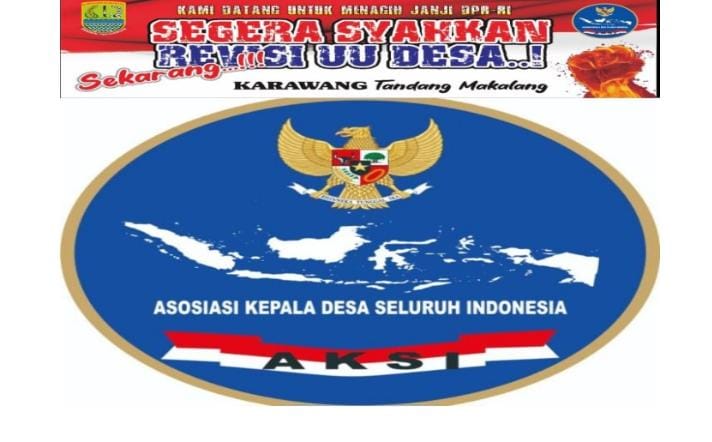 Organisasi Asosiasi Kepala Desa Seluruh Indonesia (AKSI) DPC Kabupaten Karawang, beserta Ketua DPC dan jajaran, serta para anggota besok hari Selasa akan mendatangi DPR RI