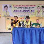 Konsolidasi kader kader team kemenangan Akmaludin , SH, daerah pemilihan dapil 5