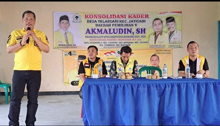 Konsolidasi kader kader team kemenangan Akmaludin , SH, daerah pemilihan dapil 5