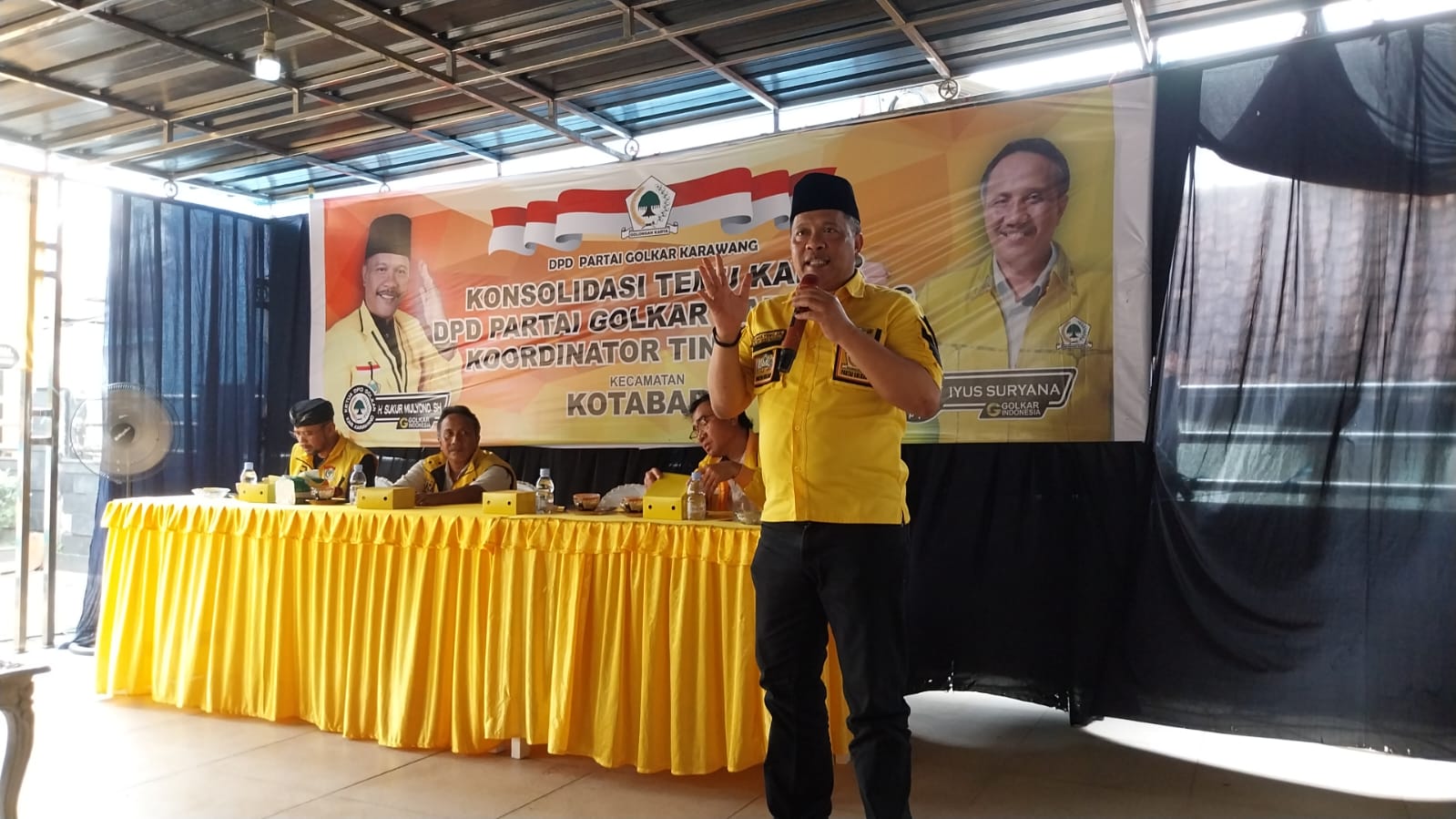 berkumpul sekitar 200 orang lebih kader kader terbaik Partai Golkar yang tergabung dalam Koordinator RT (KORTE) .