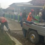 Di Akhir Masa Jabatannya Kades Blanakan Kebut Rijit Jalan Lingkungan di 7 Dusun.  Blanakan
