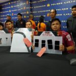 Polres Karawang/Polda Jabar Mengadakan Press Rilis Terakit Kejahatan Curas Dengan Pelaku Empat Pria 1 Wanita, Diantara 2 Orang Tersangka Dibawah Umur