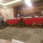 **Sambutan Hangat dari Ketua KPU Kabupaten Empat Lawang Bapak Eskan Budiman pada Pembukaan Bimtek PPS**
