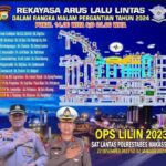 Kasatlantas Polrestabes Makassar Siapkan Rekayasa Arus Lalu Lintas Jelang Malam Tahun Baru 2024