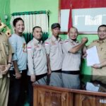 Pengurus DPC LSM Elang Mas OKU Silaturahmi Sekaligus Audiensi Dengan Plt Kaban Kesbangpol OKU