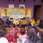 ketua DPD Partai Golkar menghimbau kepada para konstituen agar memenangkan Eka Rahmawati di pemilihan DPRD Kabupaten