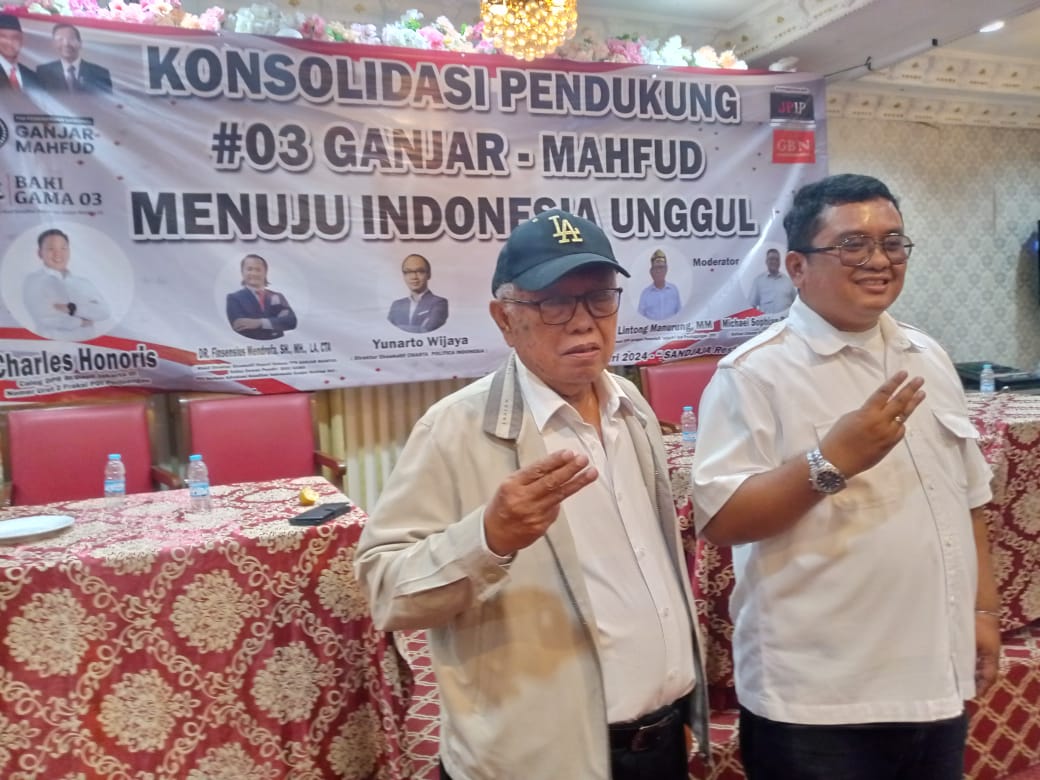 KONSOLIDASI PENDUKUNG CAPRES CAWAPRES #03 GANJAR MAHFUD MENUJU INDONESIA UNGGUL