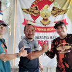 Ketua MPC Pemuda Pancasila Kab. OKU bersilaturahmi ke Sekretariat DPC LSM Elang Mas OKU