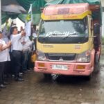 Wawancara Syafril Partang SH.MH di Acara Bazar Pasar Beras Murah