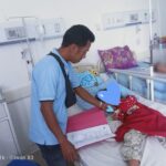 LSM Elang Mas OKU Bantu Warga Sepancar Berobat Gratis Program Sumsel Berkat