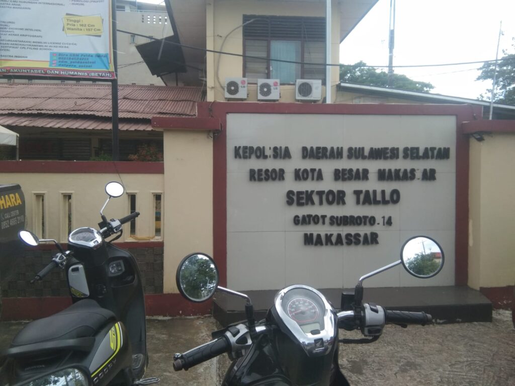 Oknum Wartawan inisial YSF diduga di aniaya oleh oknum penyidik Polsek Tallo