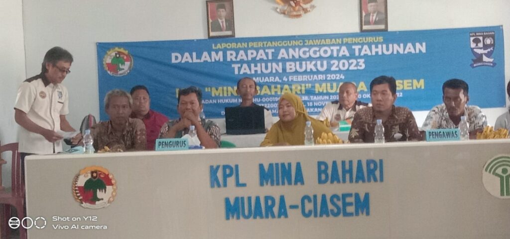 KPL Mina Bahari Muara Kecamatan Blanakan Gelar RAT Sekaligus Pemilihan Ketua Priode Tahun 2024 – 2029