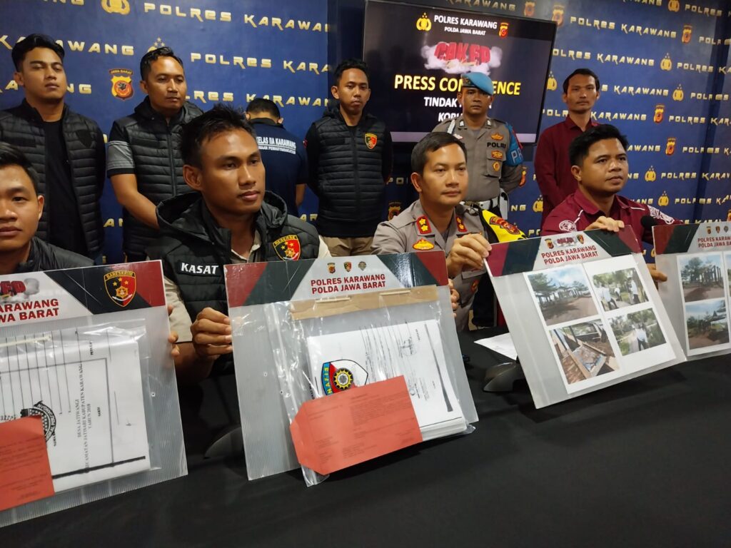 Polda Jabar Mengadakan Press Rilis Kejahatan Tindak Pidana Korupsi