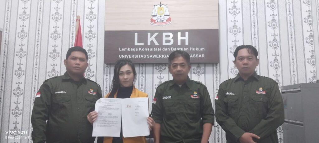 Merasa Tertipu, Rn Mengadukan Rt alias Ken ke LKBH Universitas Sawerigading Makassar