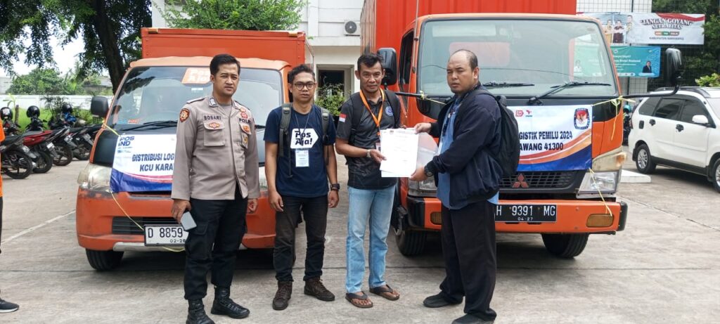 panwaslu Kecamatan Karawang Barat Siap Awasi Pendistribusian Logistik