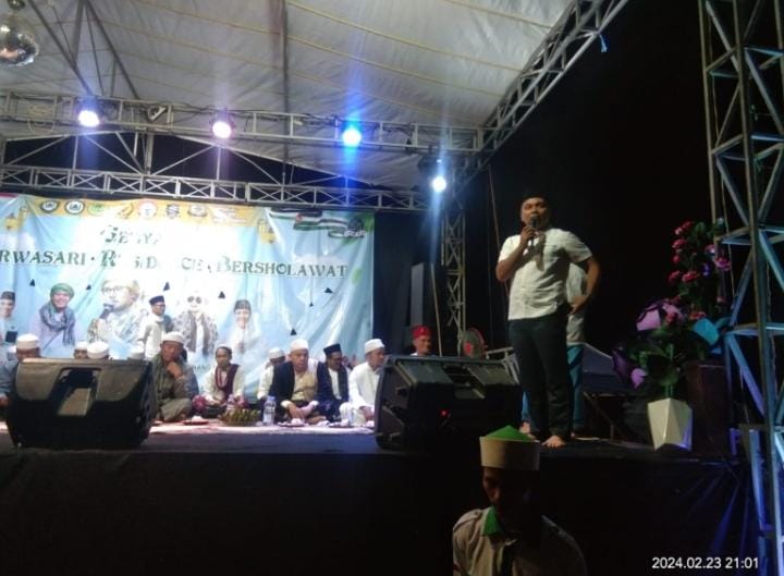 Tabligh Akbar dengan tema GEBYAR BUMI PURWASARI RESIDENCE BERSHOLAWAT