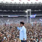 kampanye akbar putaran terakhir pasangan Presiden Prabowo – Gibran di Gelora Bung Karno.