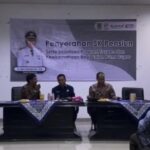 BKPDSM, mengadakan penyerahan SK pensiun serta sosialisasi Taspen.