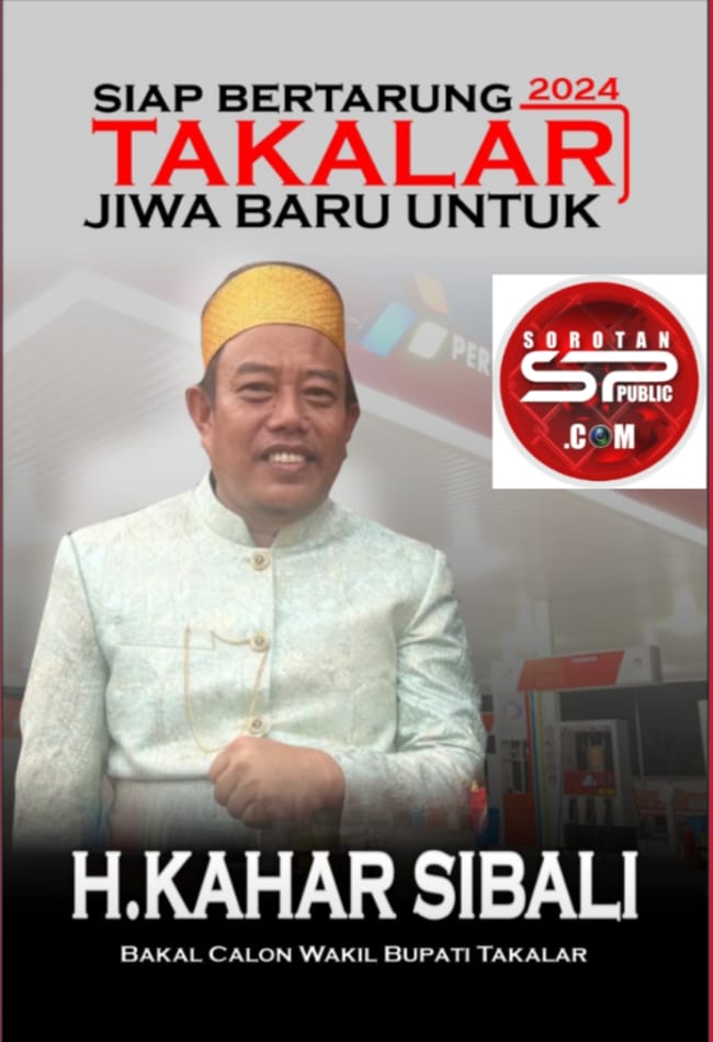 H,Kahar Sibali Akan Maju Bakal Calon Wakil Bupati Takalar 2024.