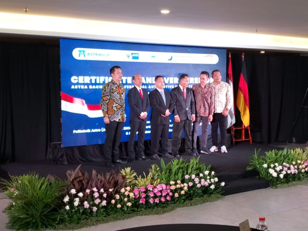 Pertama di dunia Meister otomotif astratek usung kualifikasi Jerman terbaru