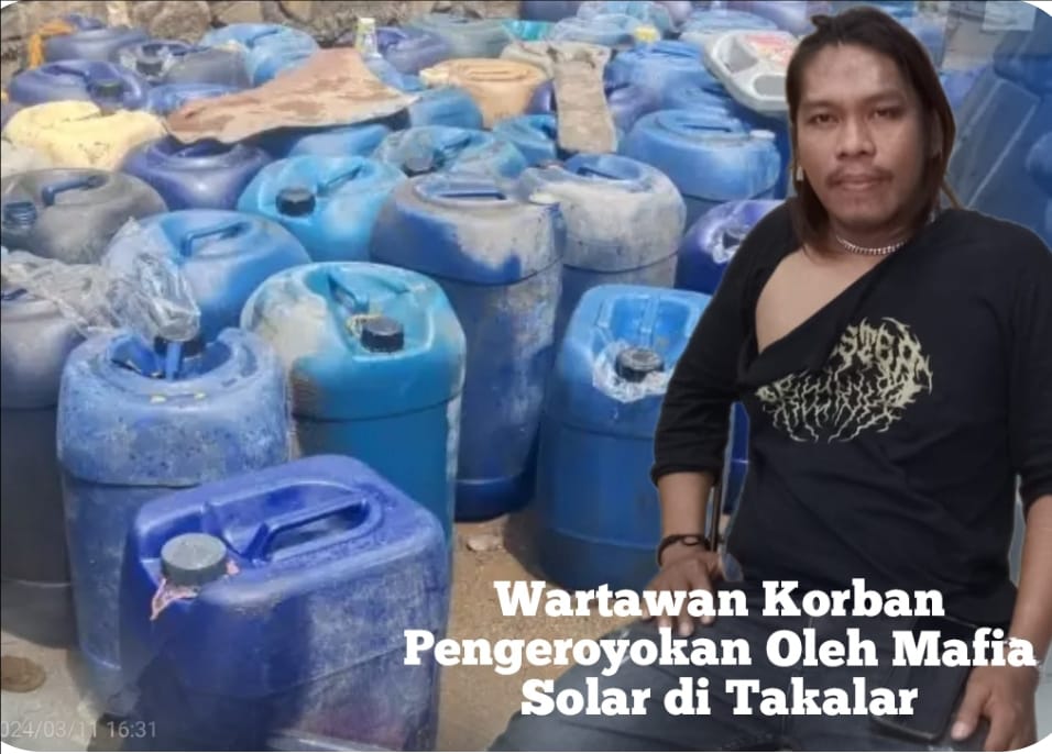 Tangkap Bos Mafia Solar yang Keroyok Wartawan di SPBU Kalappo Kabupaten Takalar