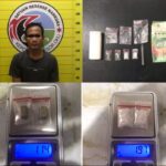 Satres Narkoba Polres OKU Kembali Tangkap Pelaku Diduga Bandar sabu di KEC. Lubuk Batang