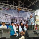 Acara dirumah Dzikir Prabowo R1 Prabowo Gibran Indonesia Maju 2024 dipimpin Habib Salim Jindan Ketua Majelis Dzikir