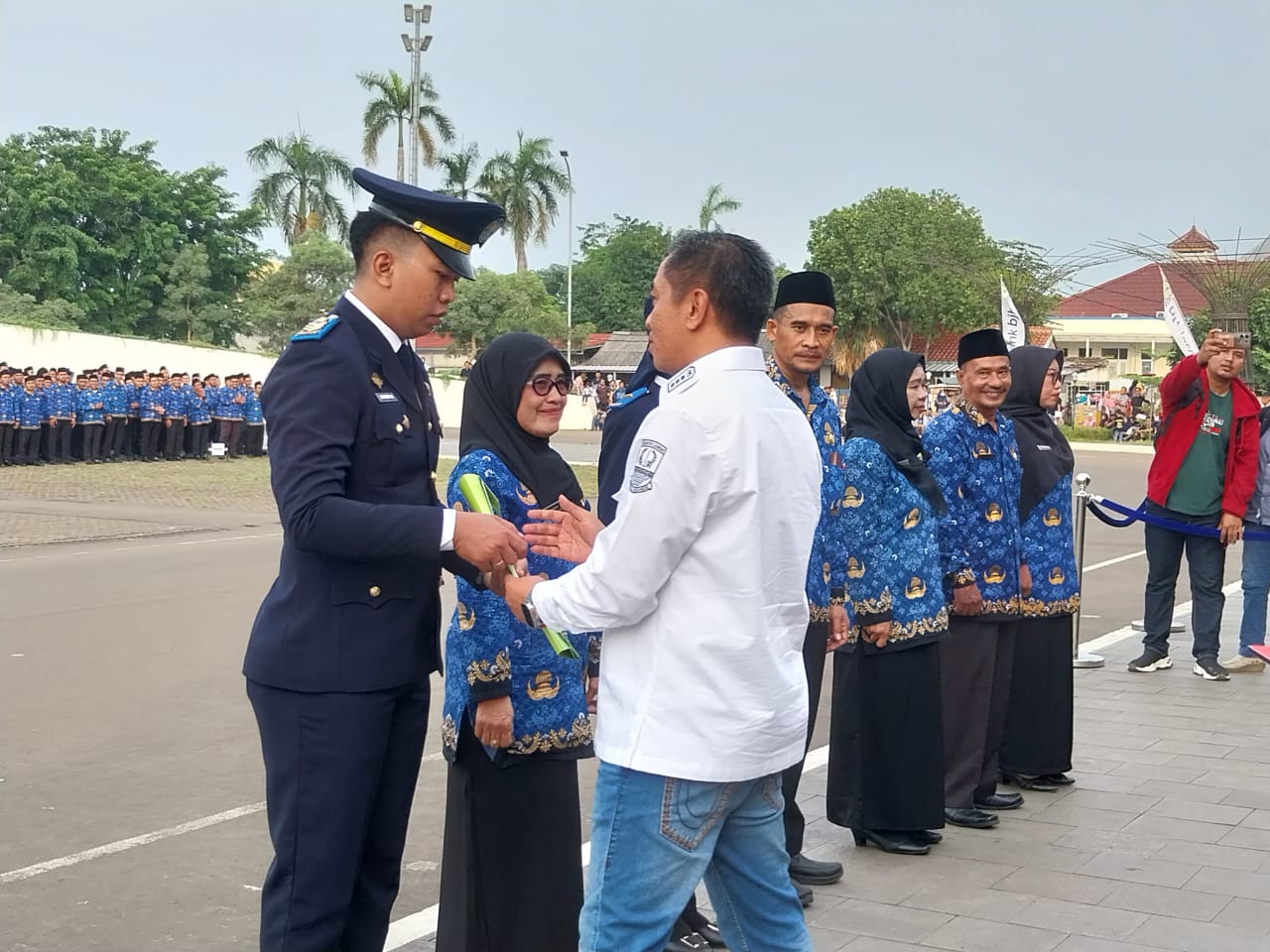 Badan Kepegawaian dan Pengembangan Sumber Daya Manusia ( BKPSDM) menggelar kegiatan pelantikan serta penyerahan SK Kepegawaian