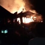 Musibah Kebakaran di Desa Babatan, Kecamatan Lintang Kanan Menghanguskan Satu Rumah