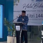 Perumdam Tirta Harum Kabupaten Karawang mengadakan acara silaturahmi dan halal bihalal