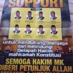 Jacob Ereste : *Aksi dan Do’a Untuk Hakim MK Agar Kuat dan Berani Memutus Sengketa Pemilu 2024 Secara Adil dan Obyektif*