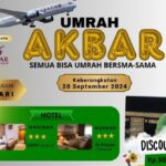 Gerakan Umrah Akbar 2024, GUBK Memberangkatkan 1.000 Jamaah Umrah